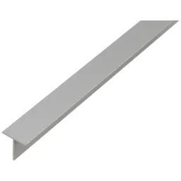 Alberts ALBERTS T-Profil, Alu silber elox., LxBxHxS 1000 x 20 x 20 x 1,5 mm – Produktbild 1 von 1