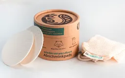 Chinchilla Chinchilla waschbare Abschminkpads aus Holzzellulose und Baumwolle 10 Stück – Produktbild 1 von 1