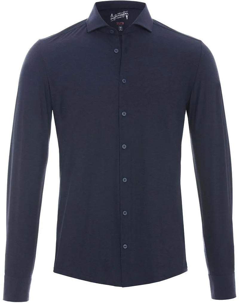 Pure Pure H.Tico The Functional Shirt Dunkelblau - Größe 44 (XXL), Blau, – Produktbild 2 von 3