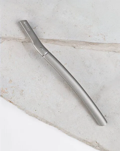 MYLILY MYLILY Augenbrauen Rasierer | inkl. 5 Klingen, Silber, – Produktbild 4 von 4