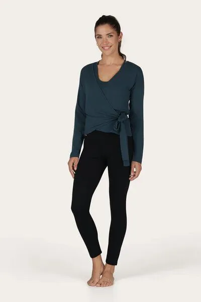 Urban Goddess Urban Goddess Aurora Yoga & Pilates Wickel-Longsleeve, Orion (blau), – Produktbild 5 von 5