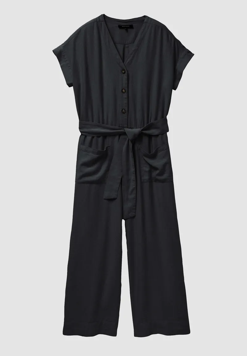 recolution Recolution Damen vegan Jumpsuit Dianella Schwarz, Schwarz, – Produktbild 1 von 2