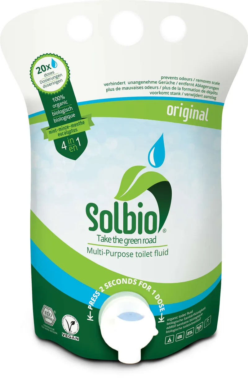 Solbio Solbio 4 in 1 Sanitär- und Grauwassertankflüssigkeit 800ml – Produktbild 1 von 3