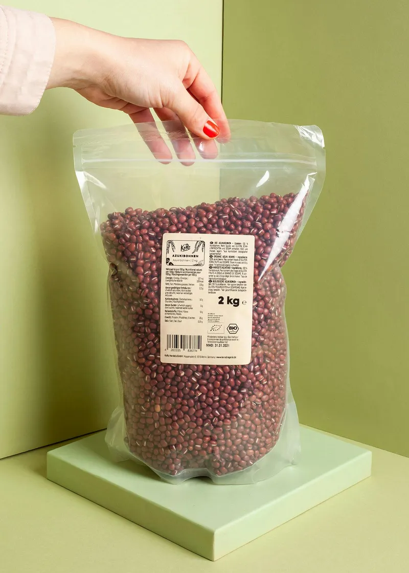 KoRo Bio Azukibohnen 2 kg – Produktbild 5 von 5
