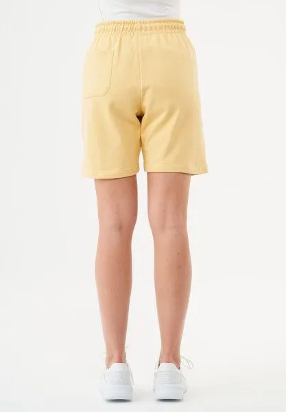 ORGANICATION ORGANICATION Damen ESSENTIALS-SHEYMA- Shorts aus Bio-Baumwolle, Soft yellow, – Produktbild 4 von 4