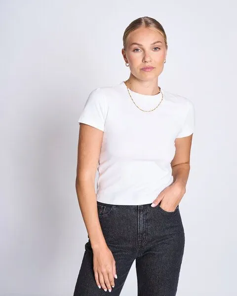 JAN N JUNE JAN N JUNE T-Shirt PALOOMA, White, – Produktbild 1 von 4