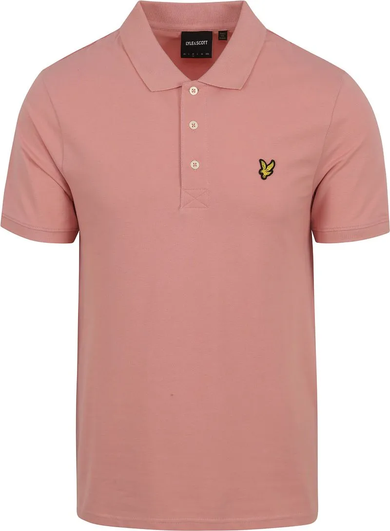 Lyle and Scott Lyle and Scott Polo Plain Rosa - Größe XL, Pink, – Produktbild 2 von 4