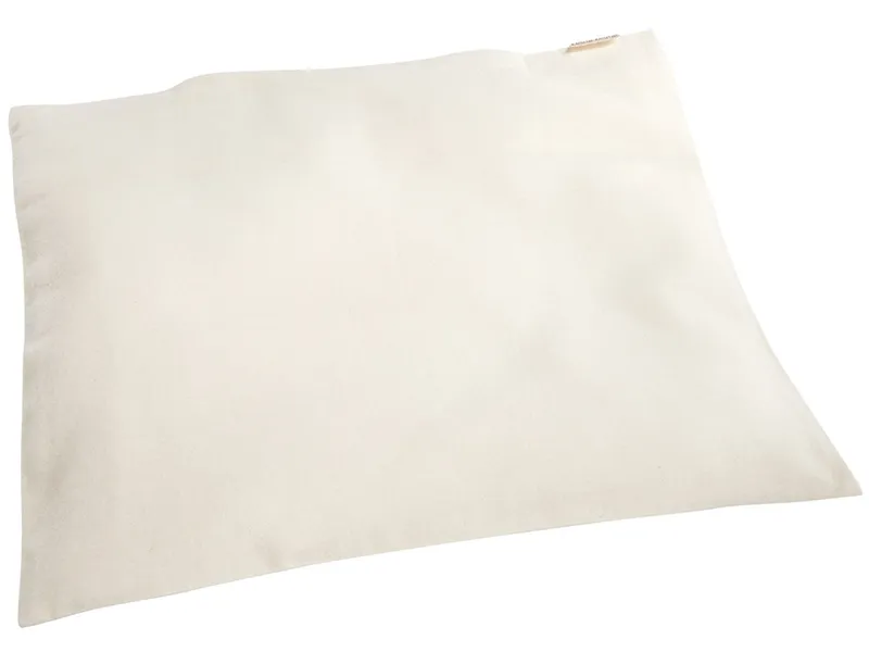 HANS NATUR Biber-Kopfkissenbezug aus Bio-Baumwolle natur Maße 35 x 40 cm, Natur, – Produktbild 1 von 2