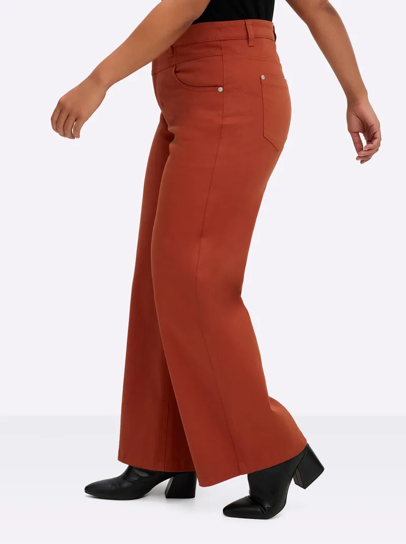sheego Jeans rostrot, Rostrot, – Produktbild 2 von 2