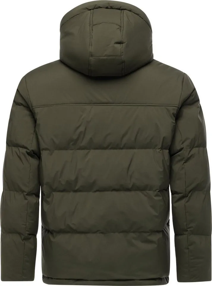 ragwear ragwear Steppjacke Walinor YOUMODO Gesteppte Winterjacke mit verstellbarer Kapuze, Grün, – Produktbild 4 von 5