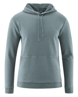 HempAge Hempage Herren vegan Hoodie Basic Titanium – Produktbild 1 von 1