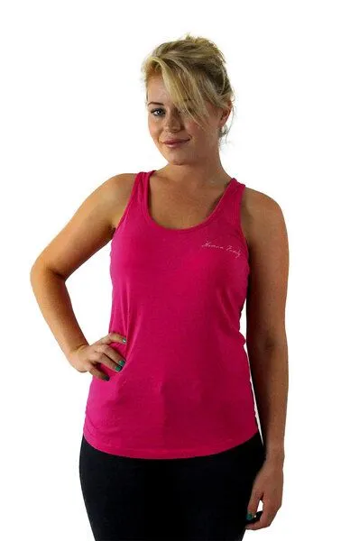 Human Family Körperbetontes Tanktop von Human Family "Attention Basic", Pink, – Produktbild 3 von 5