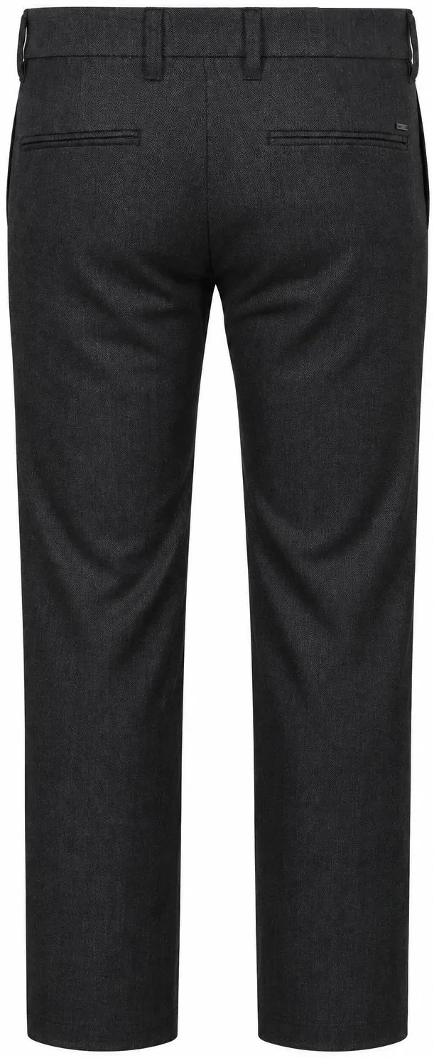 MAC Mac Hose Lennox Herringbone Grey Stone - Größe W 32 - L 30, Grau, – Produktbild 4 von 4