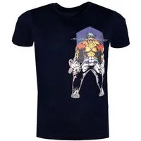 FÄDD Kinder T-Shirt Rundhals aus Bio-Baumwolle "FÄDDman BT" Navy Blau – Produktbild 1 von 1