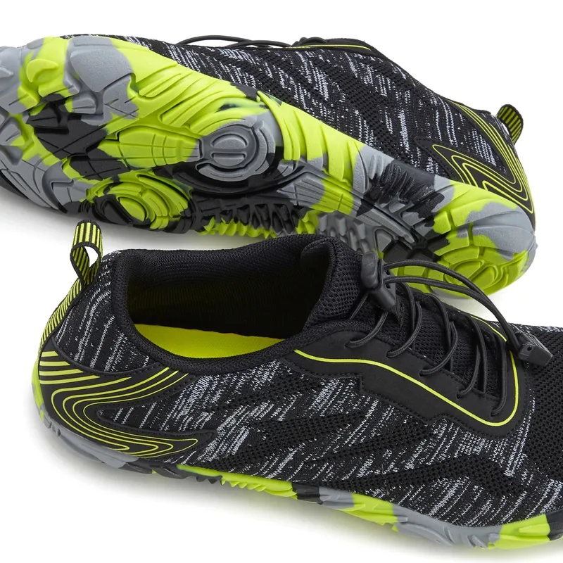 John Devin Sneaker, Schwarz/gelb, – Produktbild 1 von 3