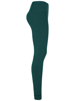 nice to meet me nice to meet me Damen vegan Leggings Essential Tannengrün – Produktbild 1 von 1