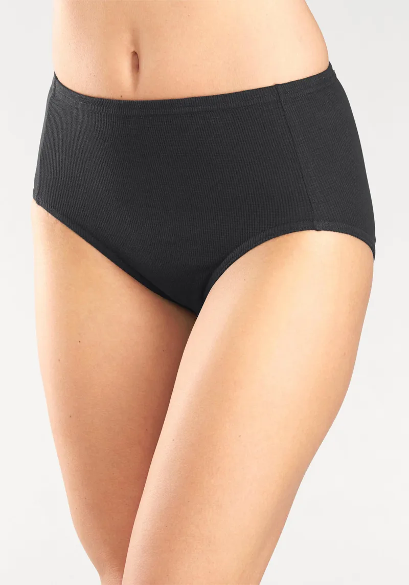 petite fleur by Lascana Taillenslip schwarz, Schwarz, – Produktbild 1 von 3