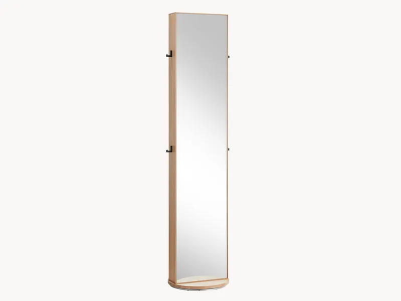 allnatura allnatura Standspiegel "Ivora" | H187xB42xT42 cm – Produktbild 1 von 2
