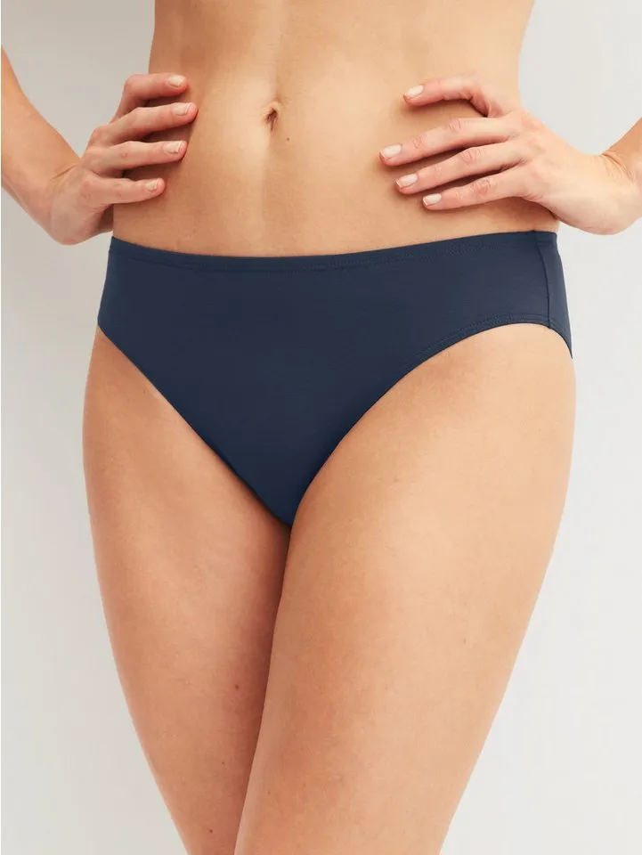CALIDA CALIDA Hüftslip Essential Cotton Damen (1-St) weich, elastisch und komfortabel, Blau, – Produktbild 3 von 5