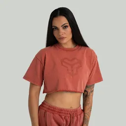 GymBeam OG1 STRIX CropTop für Frauen in Washed Terra XL – Produktbild 1 von 1