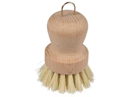 Holz-Topfbürste mit mittelfesten Naturborsten – Produktbild 1 von 1
