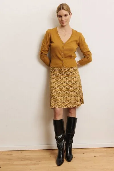 Tranquillo Tranquillo Cardigan Linaa aus Biobaumwolle, Camel, – Produktbild 6 von 6