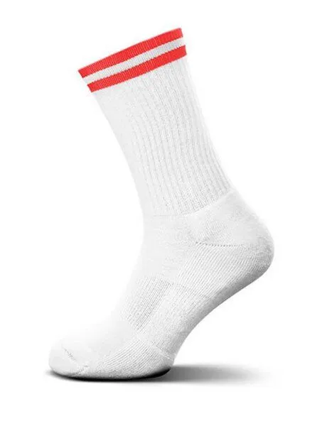 MR. SOCKS MR. SOCKS Tennissocken Kontrast von der Marke MR.SOCKS, Weiss/rot, – Produktbild 1 von 1