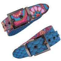 Seegarn Seegarn - Gürtel / Wendegürtel SeeNixe 4cm, Glanz schwarz, – Produktbild 2 von 5
