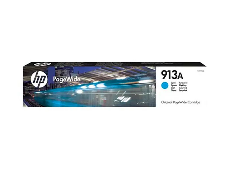 Hewlett Packard hp Tintenpatrone F6T77AE, Nr. 913 cyan – Produktbild 1 von 1