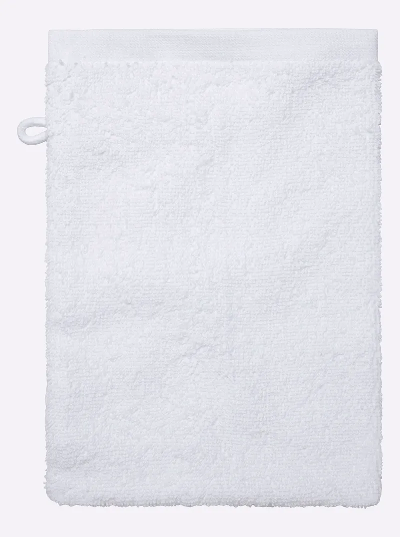 wäschepur Handtuch weiß, Weiß, – Produktbild 1 von 3