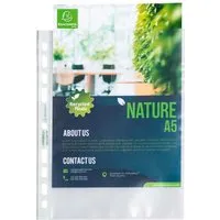 Exacompta 50 Exacompta Prospekthüllen "Forever" Recycling-PP, DIN A5, 60µ, genarbt – Produktbild 1 von 1