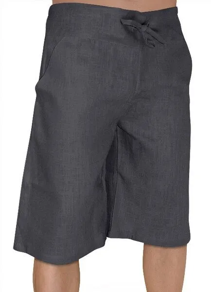 SCHAZAD Bermuda-Leinenhose von SCHAZAD, Anthrazit, – Produktbild 1 von 2