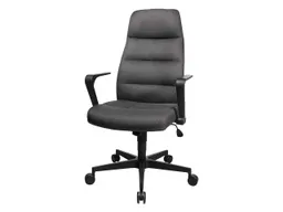 Topstar Topstar Bürodrehstuhl "Chairman 70" mit Armlehnen und Kunststofffußkreuz anthrazit – Produktbild 1 von 1