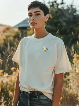 Kultgut Kultgut Artdesign - Shirt aus recycelter Biobaumwolle / Botanical Gardens – Produktbild 1 von 1