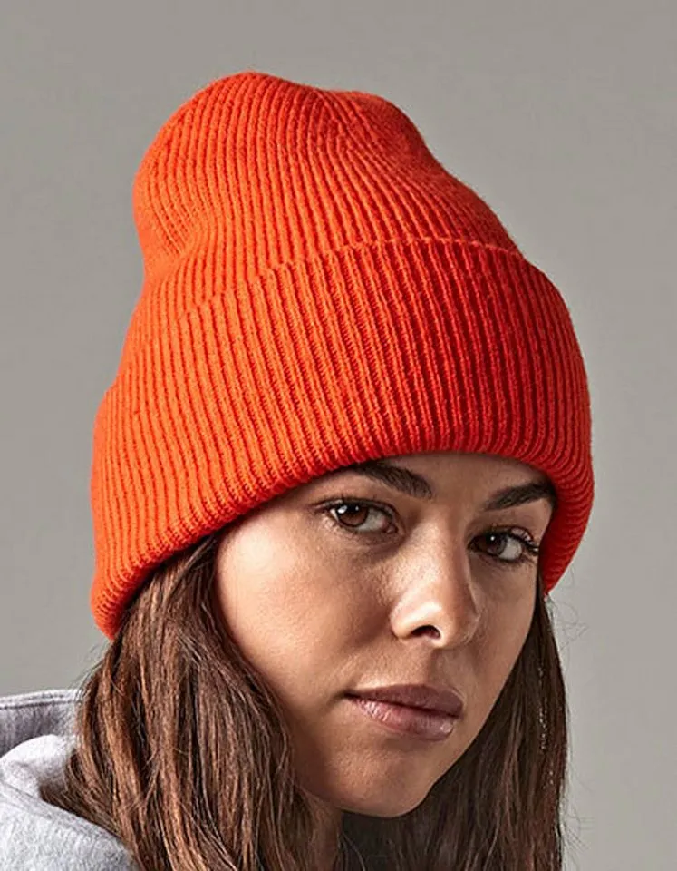 Beechfield Beechfield Beanie Wintermütze aus recyceltem Polyester (Spar-Set, 2er Pack) angenehmer Tragekomfort, Grau, – Produktbild 2 von 2