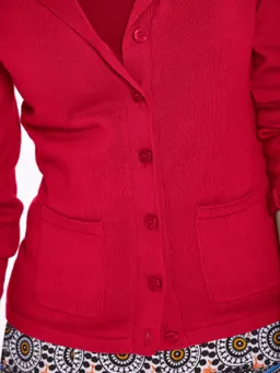 heine Feinstrickjacke rot – Produktbild 1 von 1