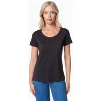 ORGANICATION ORGANICATION TIJEEN | T-Shirt aus TENCEL Modal und Bio-Baumwolle, Black, – Produktbild 1 von 1