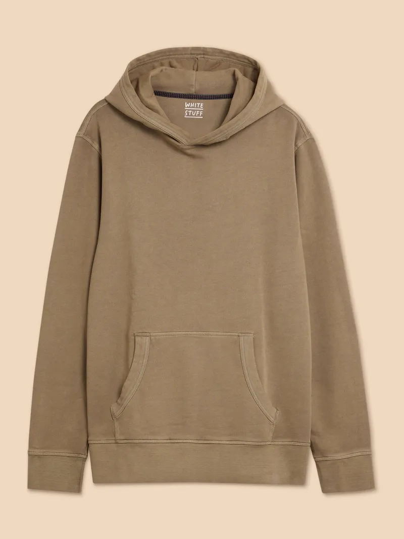 White Stuff Gemütlicher Hoodie - S, Khakigrün, – Produktbild 4 von 4