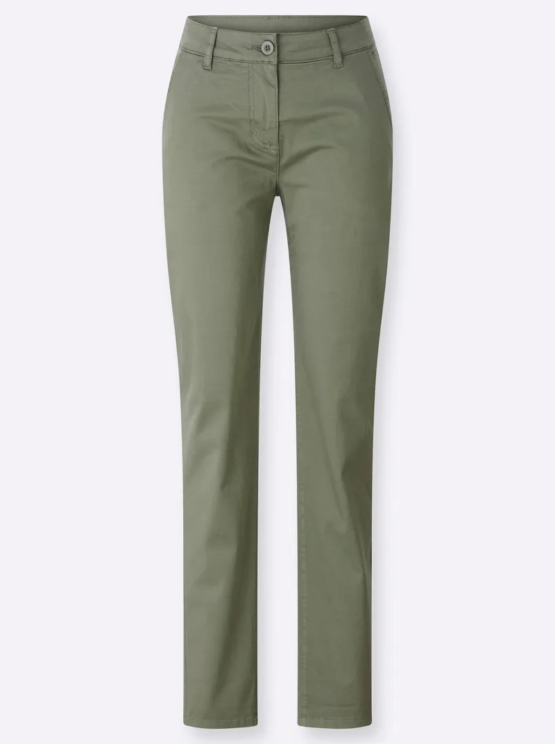 Witt Chinohose khaki, Khaki, – Produktbild 1 von 2