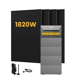 Anker Anker SOLIX Solarbank 3 E2700 Pro, mit 4 x 455 Bifaziale Solarmodule, by Powerness - 13.5kWh / 1 x Smart Meter / Standardversand – Produktbild 1 von 1