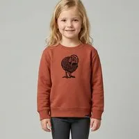 little kiwi little kiwi Kinder Sweatshirt, "Kopfhörer auf", Heritage Brown, Brown, – Produktbild 1 von 1