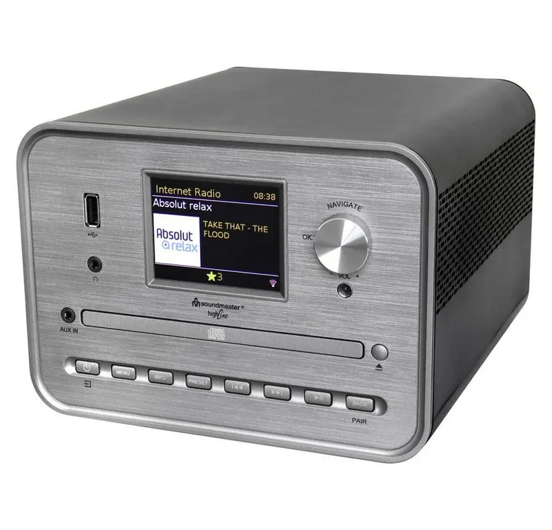 Soundmaster Soundmaster Kompaktanlage ICD1050 schwarz – Produktbild 3 von 6