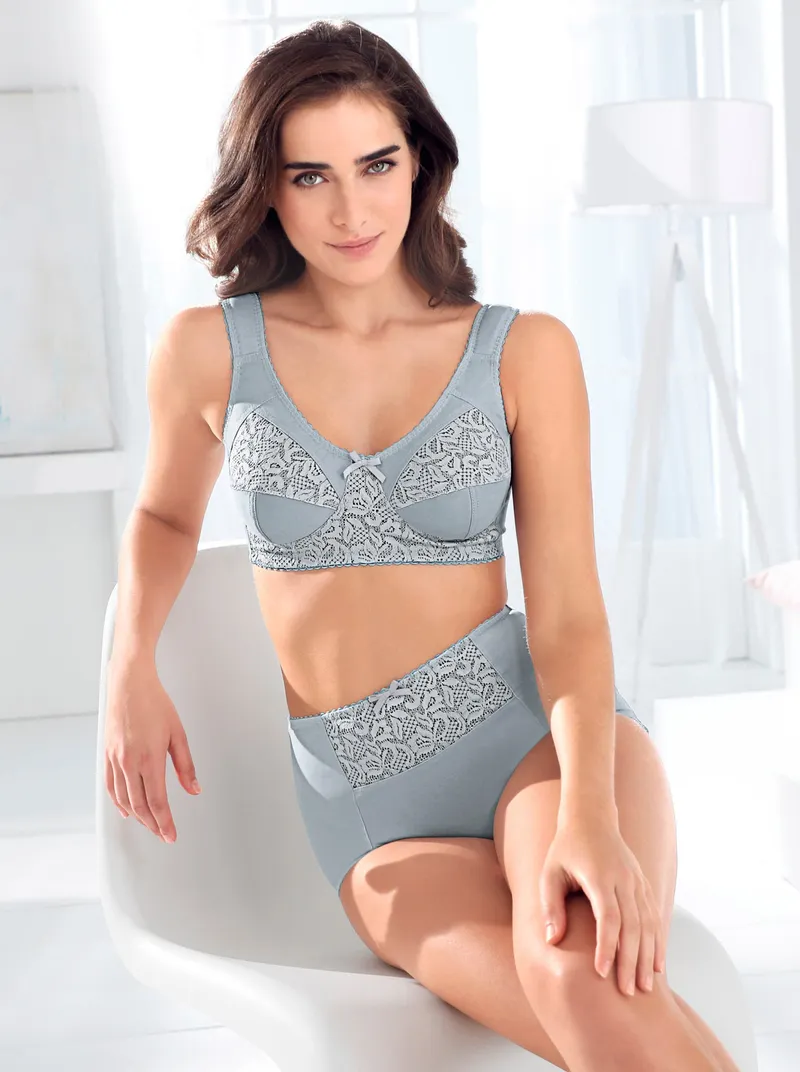 wäschepur Miederslip silberfarben, Silberfarben, – Produktbild 1 von 3