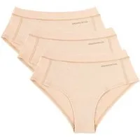 ORGANICATION ORGANICATION ESSENTIALS-KAREN-Hipster aus supersoftem TENCEL Modal-Mix im 3er-Pack, Beige, – Produktbild 1 von 1