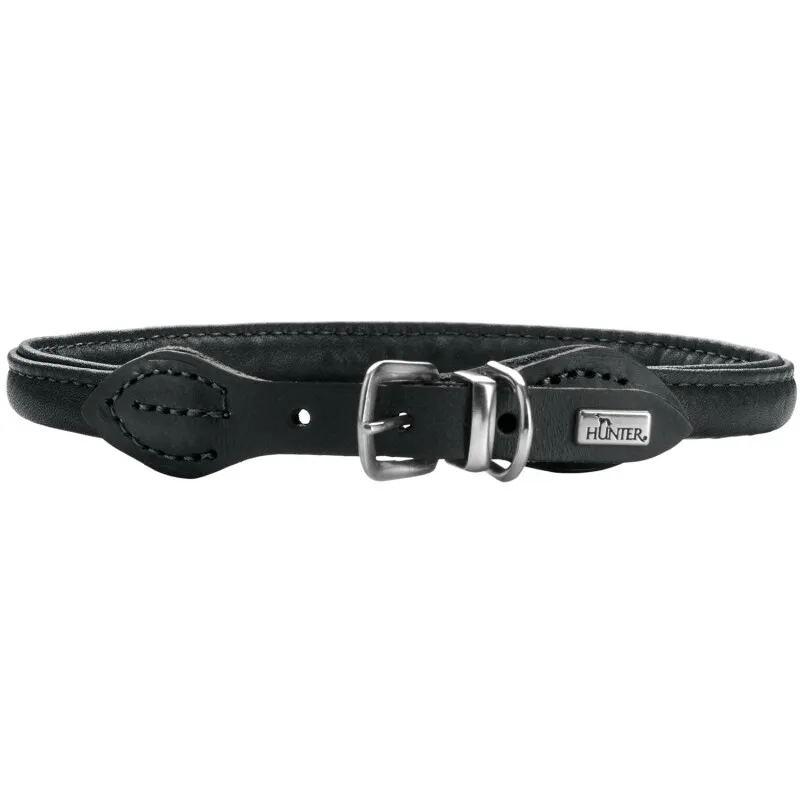 Hunter Hunter Halsband Round & Soft Canadian Up 50 cm, Schwarz, – Produktbild 1 von 2