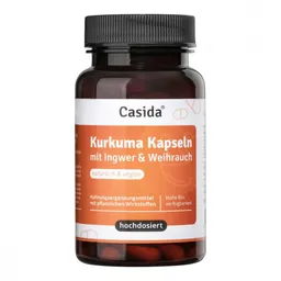 Casida Casida Kurkuma+Ingwer+Weihrauch Kapseln Hochdosiert – Produktbild 1 von 1