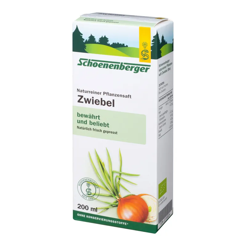 Schoenenberger Schoenenberger Naturreiner Heilpflanzensaft Zwiebel – Produktbild 1 von 1