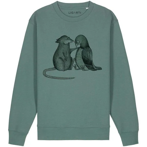 LIGARTI Pullover – You Are Perfect – LIGARTI Tiermanufaktur, Waldgrun, – Produktbild 1 von 3