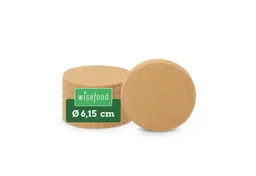 wisefood Einweggeschirr-Set 50-tlg., Bio-Pappdeckel für 40 ml Dipschale, (50-tlg), Papier – Produktbild 1 von 1