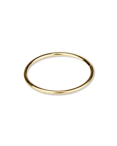 lille mus lille mus Ring 'Basic' 925 Silber, Gold, – Produktbild 3 von 4
